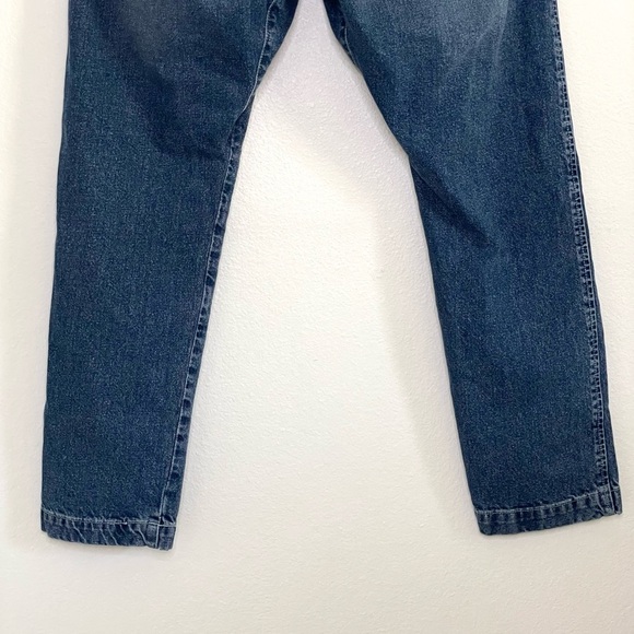 Dr. Collectors Drop Crotch Denim Pant Braided Rope Waist Low Slung Jeans Small - Picture 6 of 14